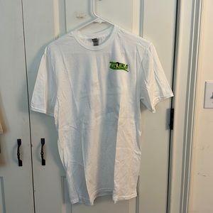 White oversized travel tshirt